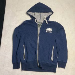 Roots Canada zip up hoodie Size M